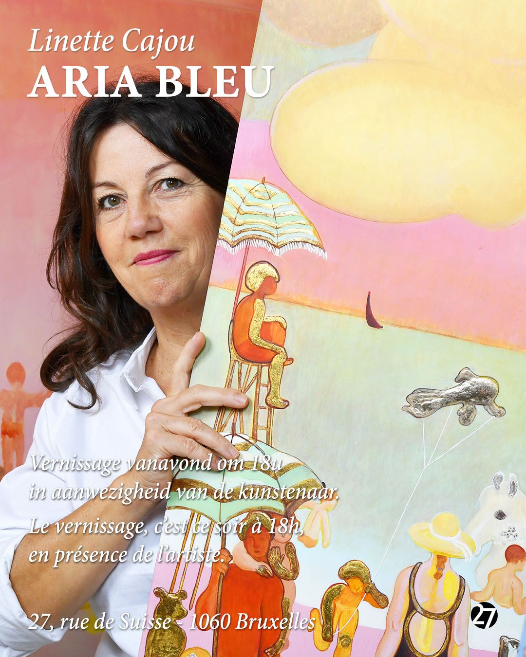 Aria Bleu - Linette Cajou
